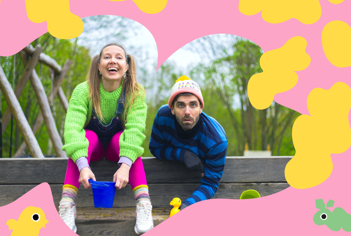 Aurora´s summer tour: Playful Leena and Calm Viljami - The case of the singing bookworm!