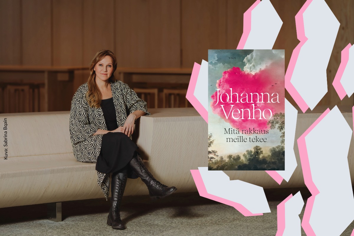 Kirjailijavieraana Johanna Venho