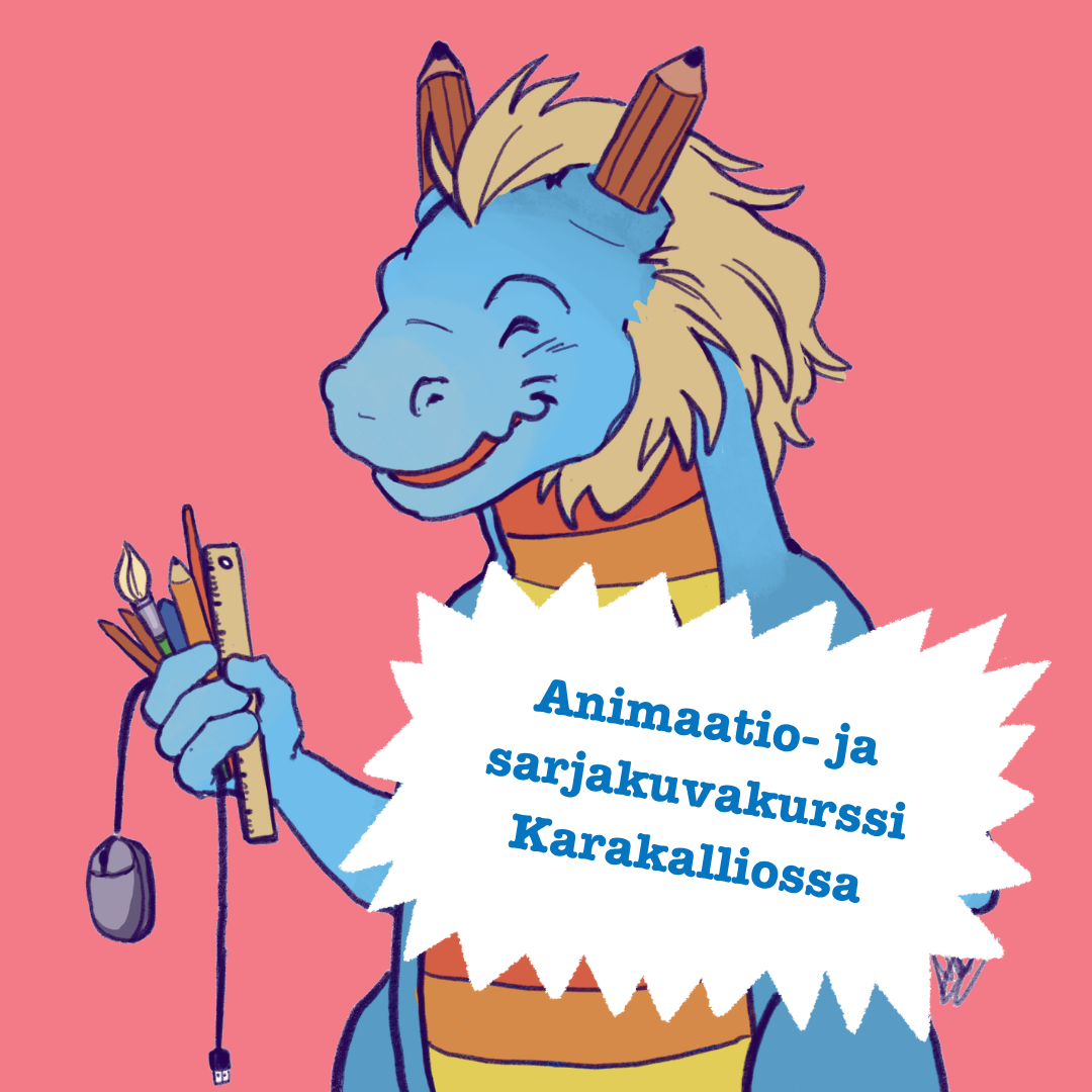 Lasten animaatio- ja sarjakuvakurssi