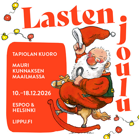 Lasten joulu - koko perheen joulukonsertti Mauri Kunnaksen maailmassa
